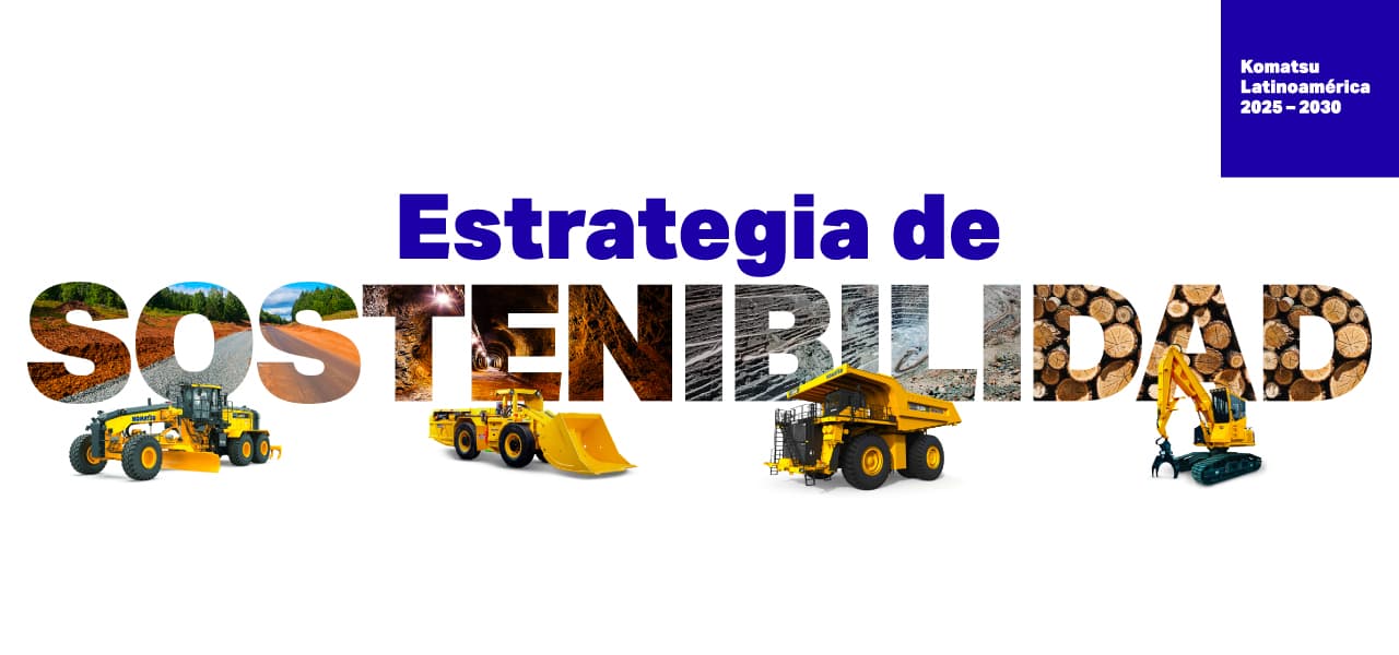 Estrategia de sostenibilidad Komatsu